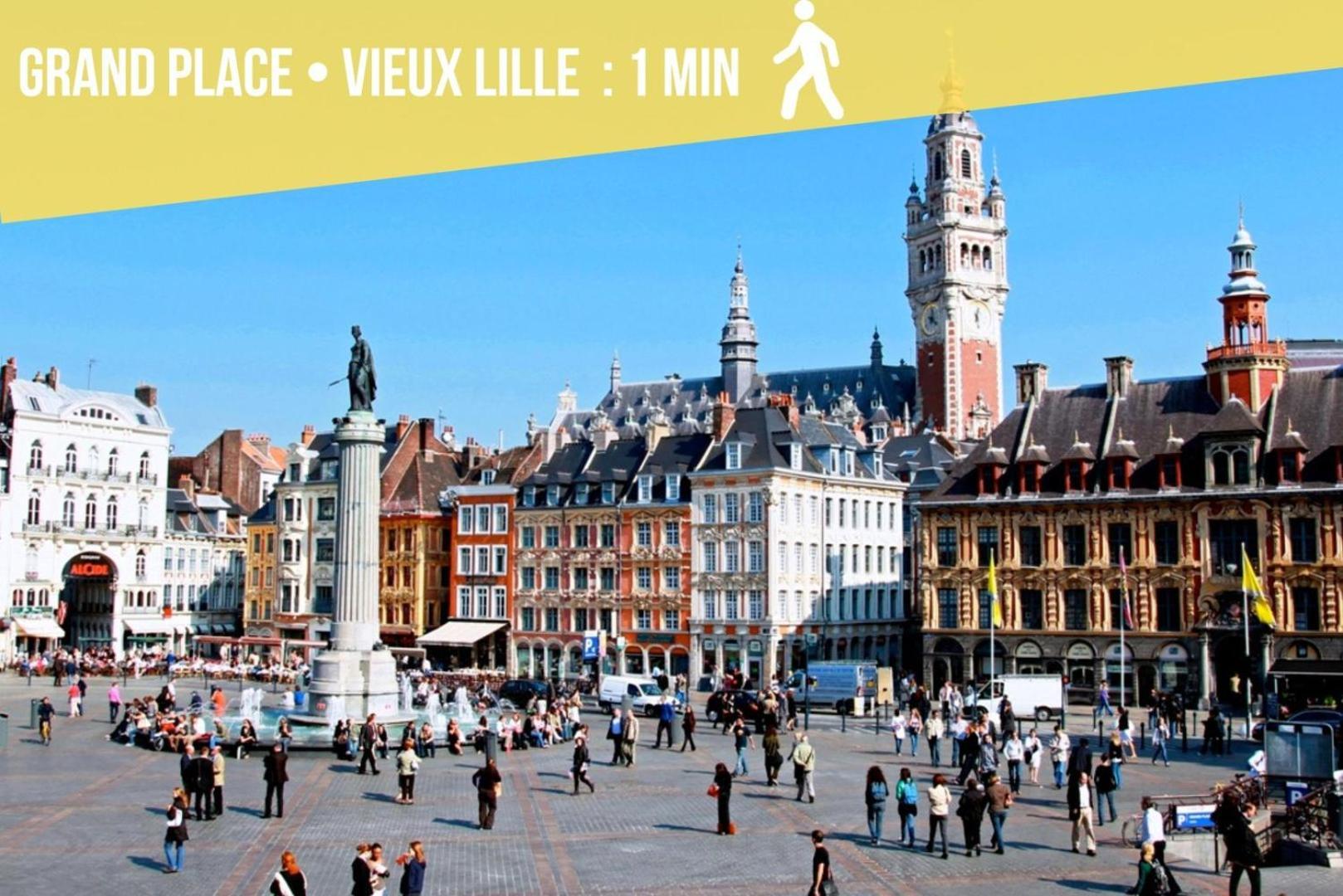 Grand Place Very Well Located Studio Lille Exterior foto